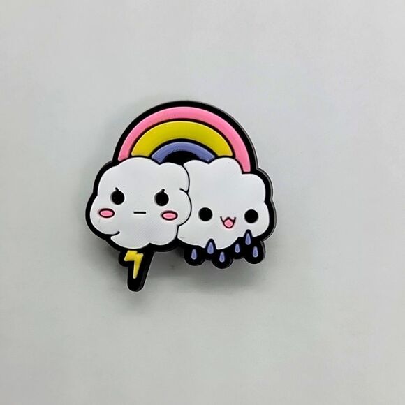 🎈5/$10🎈 PATCHES..CROC CHARMS.. clouds.. - Picture 1 of 1